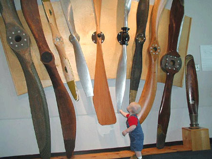 College Park MD Museum  Propeller Wall
