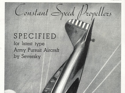 Hamilton Standard Constant Speed  Propellers 1936